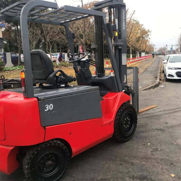 Eco-Friendly 3T Used NICHIYU Electric Counterbalance Forklift for Narrow Aisles​​