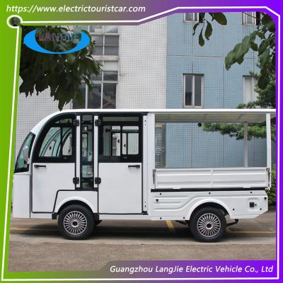 Customized Color Electric Freight Car 5 Seats 48V /5KW AC Motor For Resort