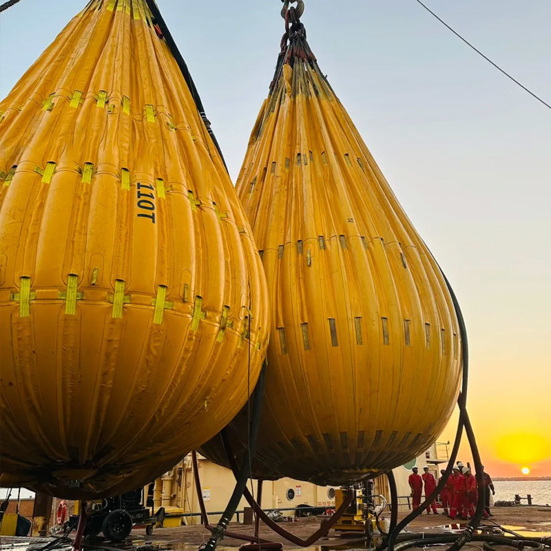 Double Layer Construction Puncture Resistant UV Wear Resistant Load Testing Water Bags for Crane Test