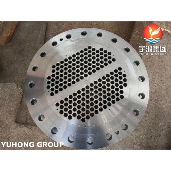 ASME SA 266 Gr.2N Stationary Tubesheet for Shell & Tube Heat Exchanger Applications