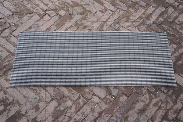 50 Micron Johnson SS316L Static Wedge Wire Screen Panel For Beer Filter