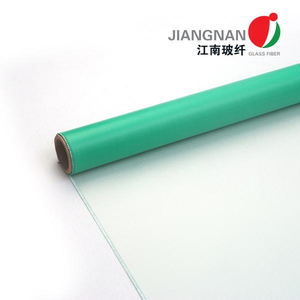 Twill Weave Fireproof Fiberglass Fabric Coated Silicone Curtain