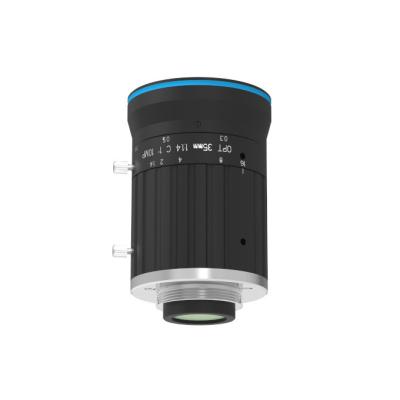 Ângulo industrial da objetiva 27.8degree da objetiva F1.4-F16 35mm de 10MP WD 160mm~∞
