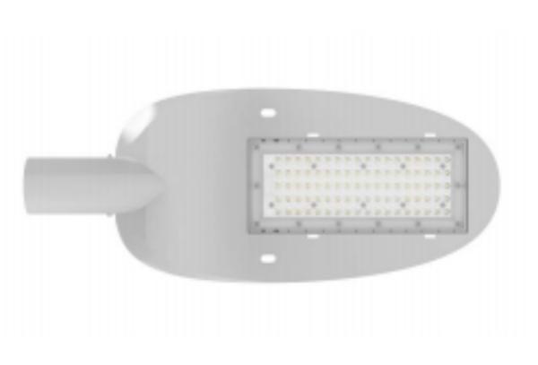Ra>80 60w Ac165-265v Garden Solar Street Lamp Ip66 160lm/W Cct3000k-6500k