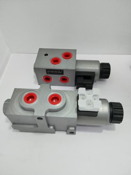30W válvula eléctrica de solenoide hidráulica 24v 250Bar Pressão nominal