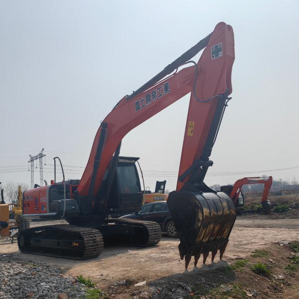 Vente d'usine utilisée Hitachi zx240 Excavatrice de pelle hydraulique de 24 tonnes pour la construction