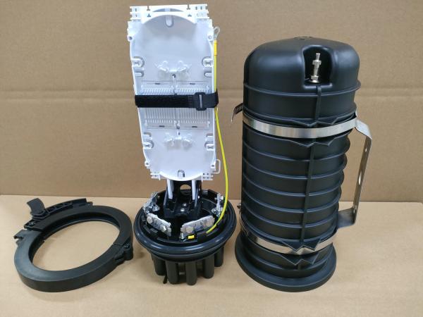FOSC400 A8 Coupole de fermeture par splice en fibre optique de type 48 cœurs 96 cœurs avec 24 adaptateur SC