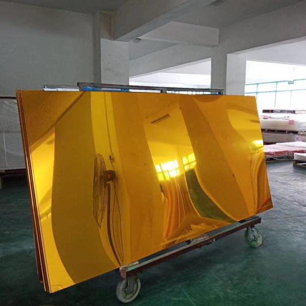 ANXIN 0.9mm- 5 mm thick Polystyrene GPPS material plastic mirror sheet