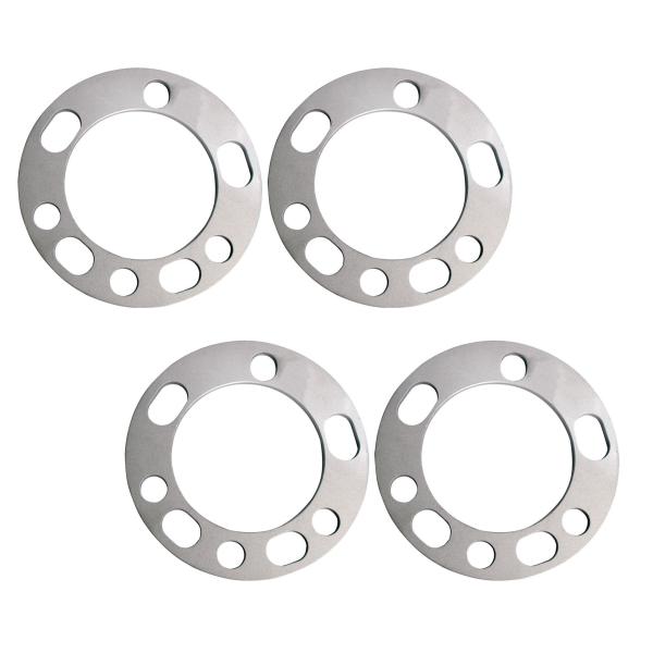 Silver Ford Wheel Parts 6061 T6 , Anodized Universal Wheel Spacers 6 Mm Thickness