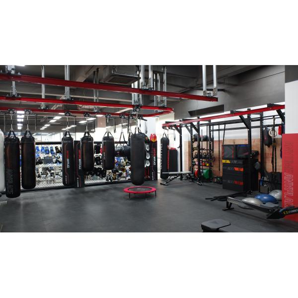 Ceiling Mount Boxing Heavy Bag Rack Movable Top Mounted Rail Punching Bag Rack