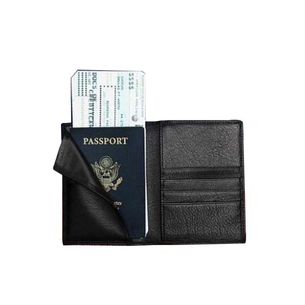 Leather passport holder multi-card passport collection protection cover bag