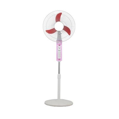 12 Volt DC Solar Refrigeration Electric Fan 16 Inch With Timer And Adapter