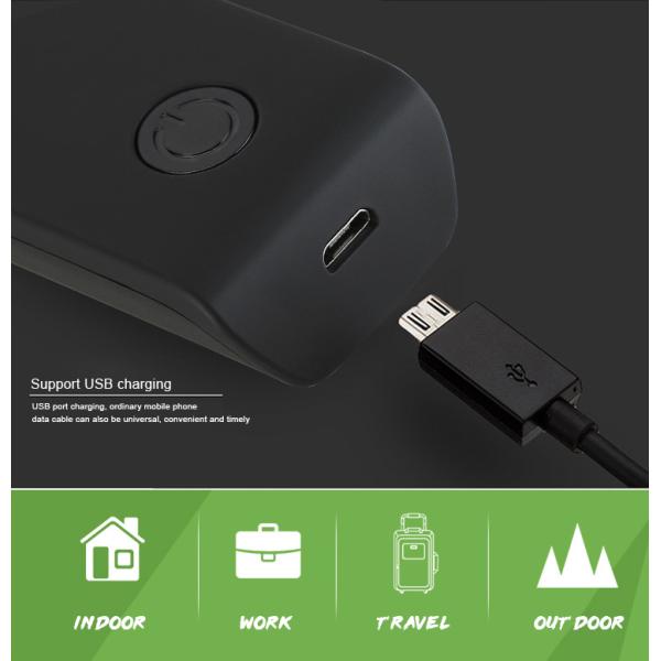 13dB Rechargeable Air Purifier Necklace 3.7V Negative Ion Generator