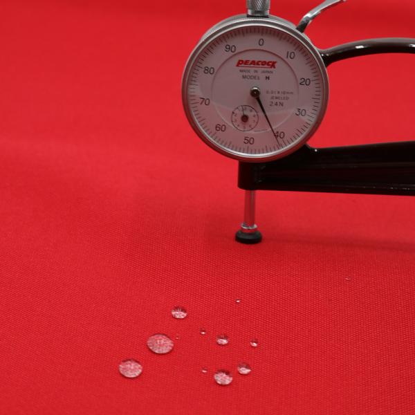 Anti Static 600D Polyester Oxford Fabric PU Coated 150cm Plain Dyed Fabric
