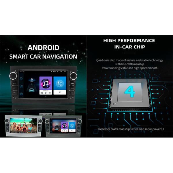 Universal Car Android Stereo 4*50W 7in Double Din Radio For Opel70S