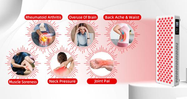 UK Power Adapter Infrared Red Light Therapy Device for Treatment Area 3-18 Inches in Just 20 Minutes Experience Healing Power