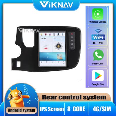For 2016-2019 Mitsubishi Outlander 10.4 Inch Car radio Navigation GPS Multimedia DVD Player Wireless Carplay 4G BT