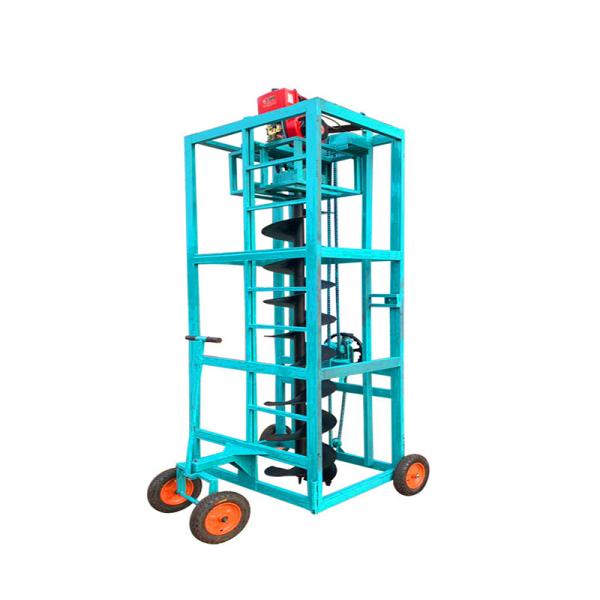Customized Earth Auger Ground Hole Drilling Machine for Soil Drilling on 2.5 Ton Excavator