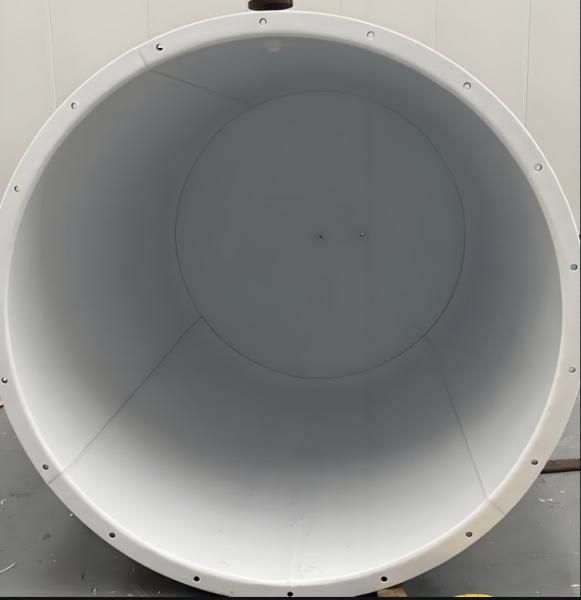 Chemical Resistant PTFE Lined Steel Storage Tank Easy To Clean