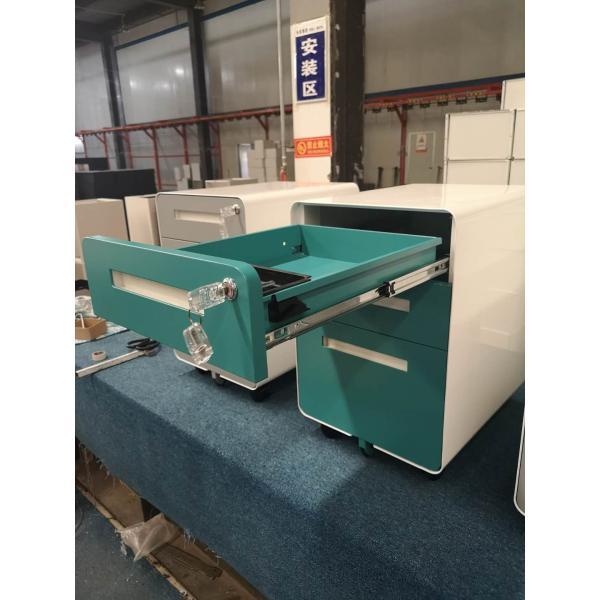 Depth 500mm Steel Mobile Pedestal