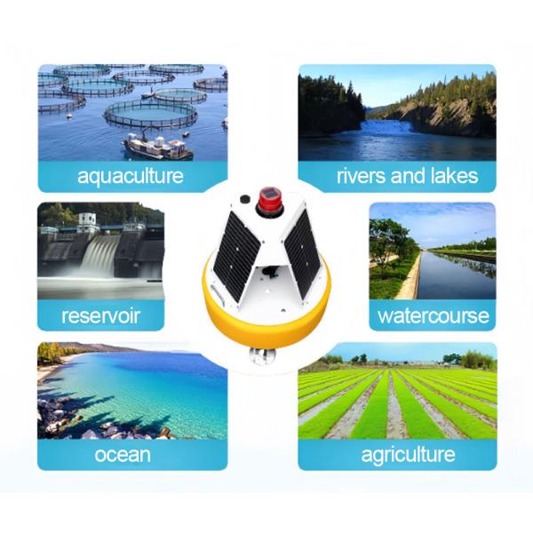 Float Type Water Quality Detector Vertical Intelligent for Aquaculture Industry