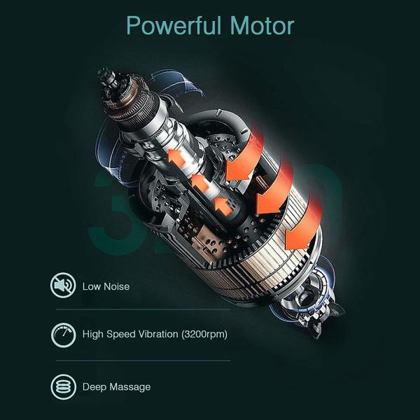 USB перезаряжая мышцу тела Handheld Massager мышцы вибрируя ослабляет 2000mAh