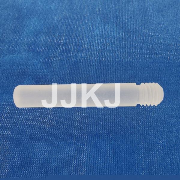C Axis Sapphire Optical Rod High Precision Sapphire Glass Lens With Screw Thread