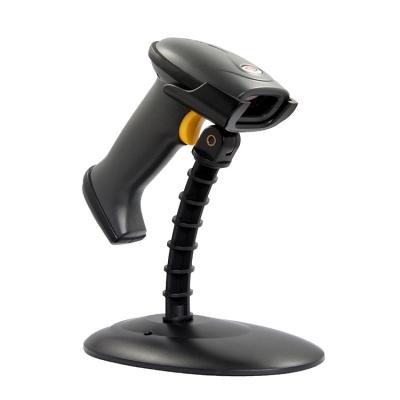 Exploração automática do varredor preto do código de barras da mercearia com relação USB/RS232