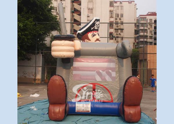 Commercial grade small indoor kids pirate inflatable bouncy castle for outdoor parties