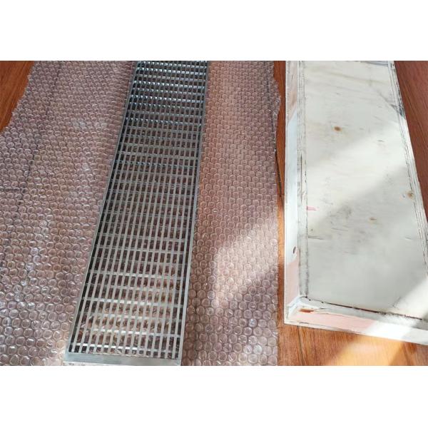 bandejas lineares de aço inoxidável da drenagem da piscina da raspagem de 20×4mm