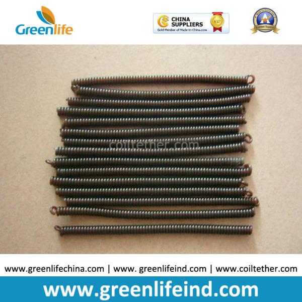 150MM Length Black Color PU Material Spring Coil Cables