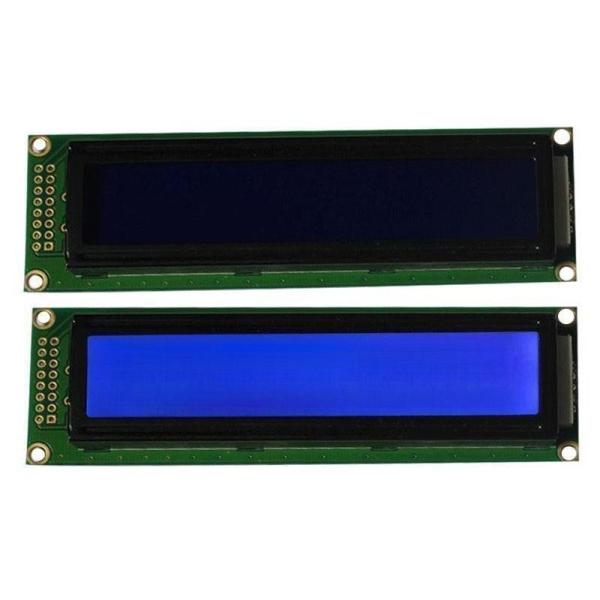 ЖК-дисплей STN Mono 24x2 Синий Желтый Черный Угол обзора 6h Backlight
