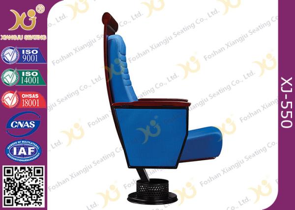 High Imported Hardwood Back School Concert Hall Seating / Church Folding Chairs