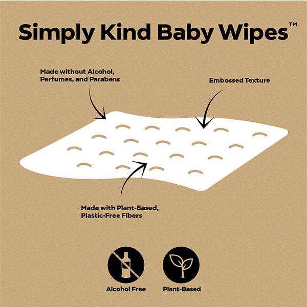 100% Bamboo Fibers Newborn Wet Wipes Hypoallergenic Wet Wipes Plastic Free