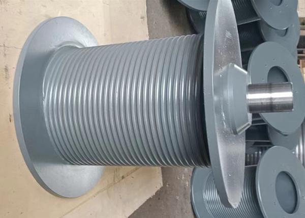 1500m Customized Lebus Winch Drum For Construction Winch