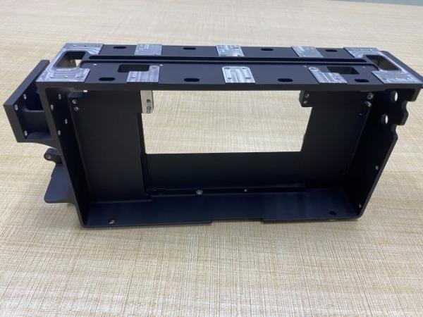 30K Die Casting Parts ADC10 Car Spare Parts Black Anodizing Surface