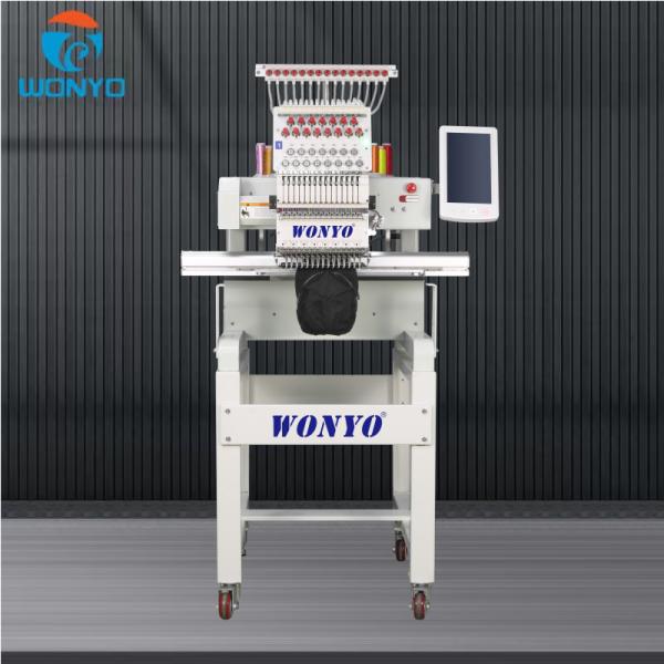 Yuemei a Single Head Embroidery Machine That Can Embroidery Hats and T Shirts
