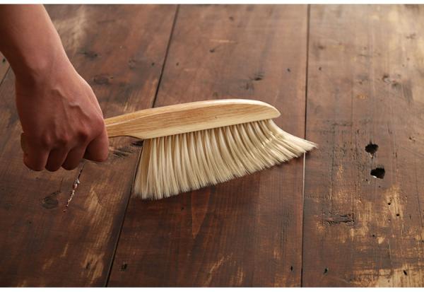 Longues brosses de nettoyage de ménage de Handdle avec le poil d'animal de fibre de pp