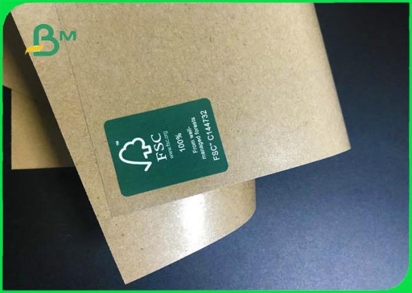 FDA aprovou o único papel de embalagem Lateral 337GSM do PE 18g para recipientes de alimento