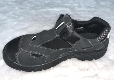 Summer Lightweight Sandal Safety Shoes Grey Low Cut Work Shoes For Industry