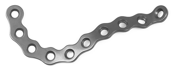 Plate and Screw Posterior Column Plates(L/R)  Titanium Implant for pelvic fracture