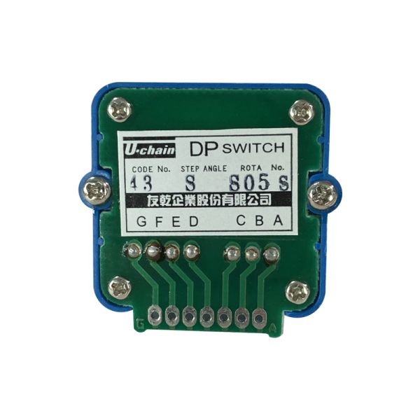 U-Chain Rotary Switch Selector 01J 01N  02J 02N 4QN 21N Taiwan Band Switch Digital Code DP Series