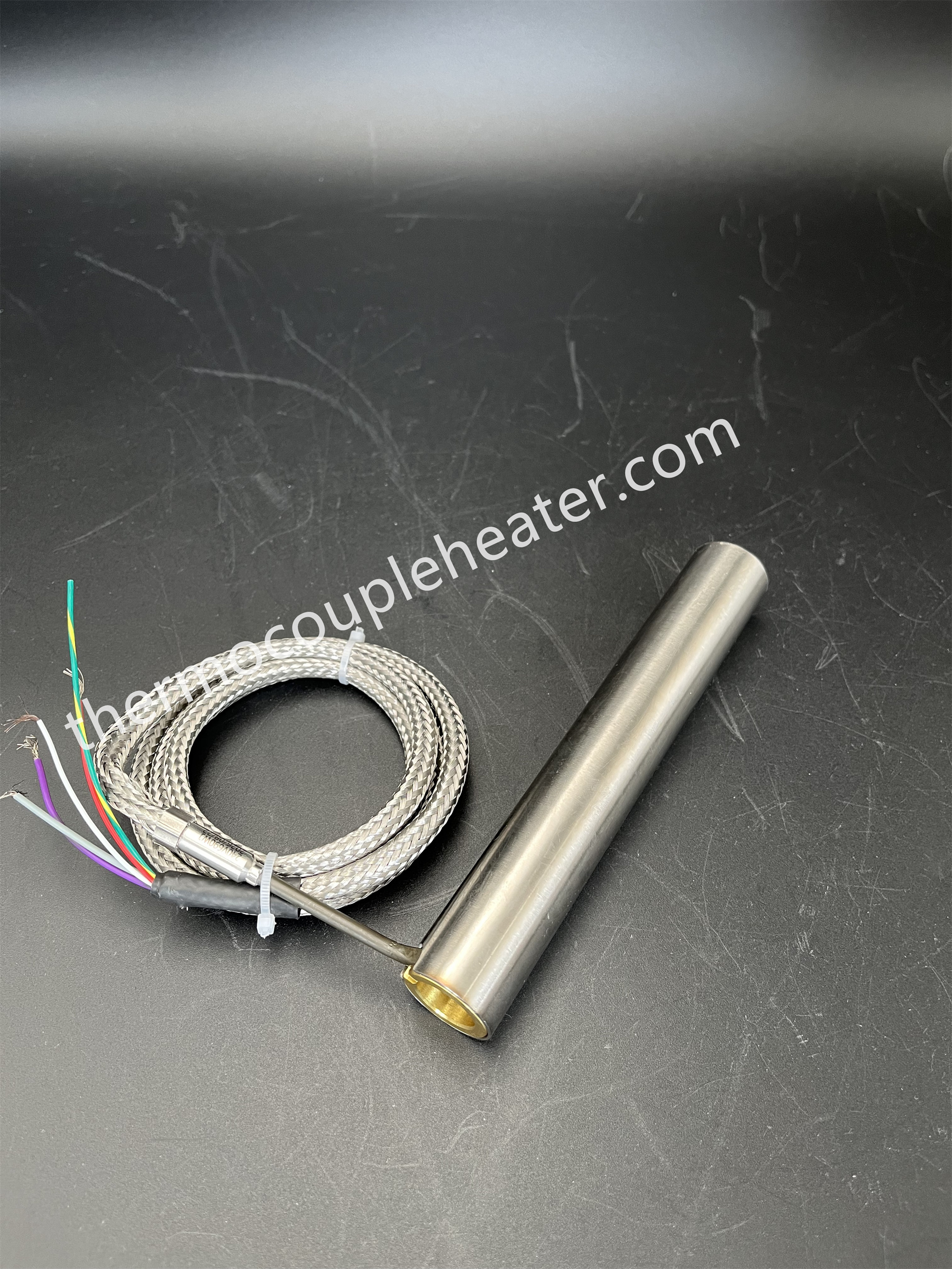 Hot Runner Brass Coil Heater with Stainless Steel Cover and Type J Thermocouple Heater for Injection Molding