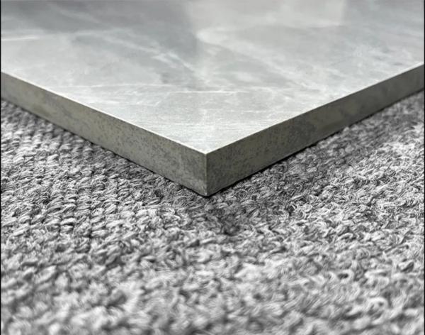 Light Grey Insulated Ceramic Patio Tiles Glazed Ceramic Tile Wear Resistant