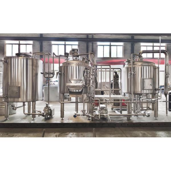 Two SS304 Vessels 15BBL Beer Brewing Equipment