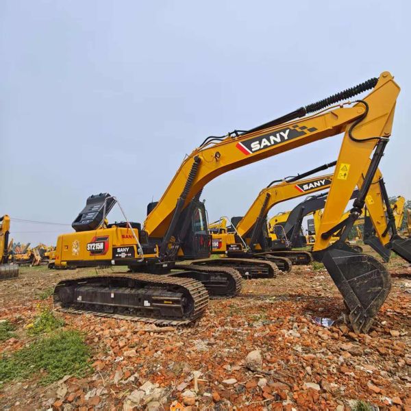 Used SANY SY215H Hydraulic Crawler Excavator – 21Ton | 600 Working Hours (2024 Model, 90% New Parts)