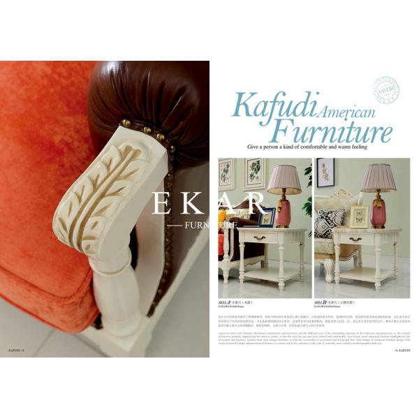 Wooden Marble Square Tea Coffee Table