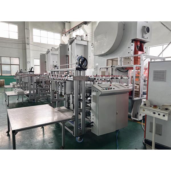 63-ton Fully Automatic Aluminum Foil Container Making Machine with Hydraulic Mold Change for Disposable Food Trays
