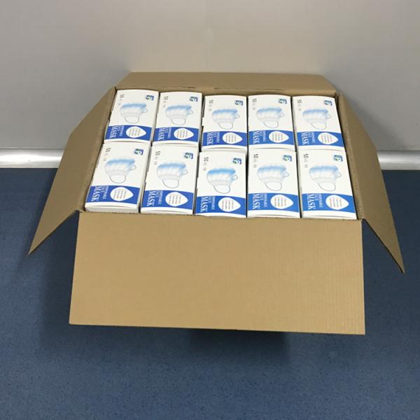 Antiviral Medical Blue Skin Care PPE Earloop Face Masks