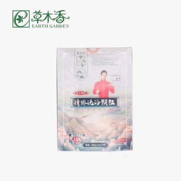 24 Cereales exfoliantes de mezcla de hierbas para el baño para purificación profunda de la piel